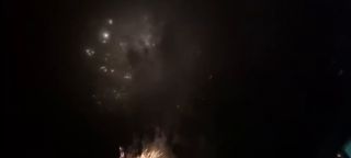 Pokaz fajerwerków na imprezie "Palenie koszulek" ***** ***..